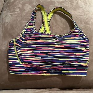 Multicolor Victoria’s Secret The Player sports bra size small